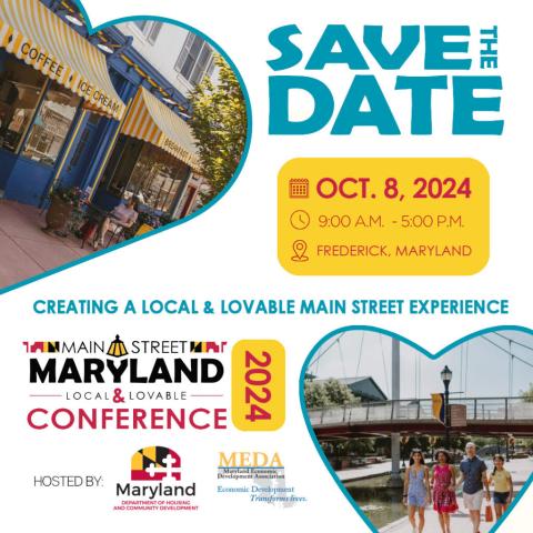 2024 Main Street Maryland Conference