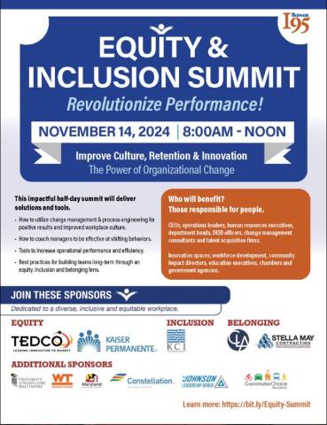 I95 Business Magazine Equity & Inclusion Summit - The Power of Organizational Change