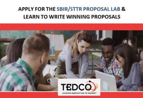 TEDCO's SBIR/STTR Proposal Lab Registration Deadline