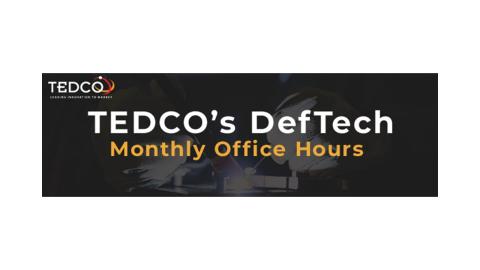 TEDCO's DefTech Monthly Office Hours