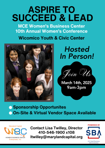 2025 MCE Women’s Business Center Conference – “Aspire to Succeed & Lead”